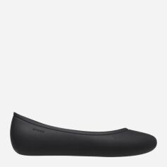 Акція на Жіночі балетки Crocs Brooklyn Flat W 209384-001 36-37 Чорні від Rozetka