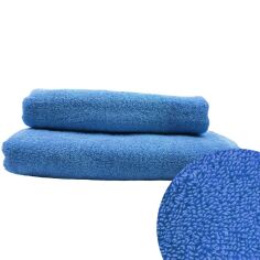 Акція на Полотенце махровое с петелькой SoundSleep Delicat темно-голубой 50х90 см від Podushka