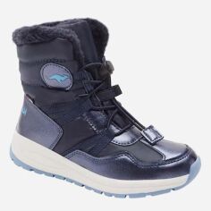 Акція на Підліткові зимові черевики для дівчинки Kangaroos K-Pe Ski Rtx 18938-000-4317 38 Dk Navy/Dusk Blue від Rozetka