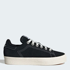 Акція на Підліткові кеди для дівчинки Adidas Originals Stan Smith Cs J IE7587 37.5 Чорні від Rozetka