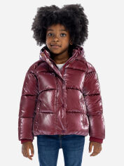 Акція на Дитяча зимова стьобана куртка для дівчинки Minoti 20coat60 41188TEN 134-140 см Фіолетова від Rozetka