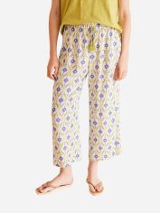 Акція на Піжамні штани жіночі Women'Secret Mmc Ikat Pant Fr 3708433 L Сині від Rozetka