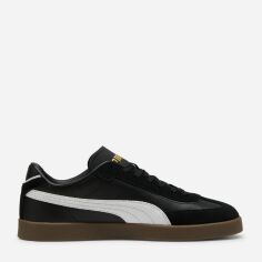 Акція на Жіночі кеди низькі Puma Club II Era 39744702 37 (4UK) 23 см Puma Black-Puma White-Puma Gold від Rozetka