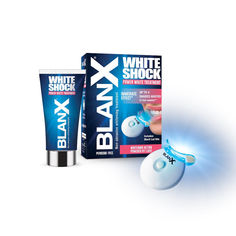 Акція на Отбеливающий комплекс BlanX White Shock с активатором LED Bit 50 мл від Medmagazin