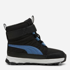 Акція на Дитячі зимові черевики для хлопчика Puma Evolve Boot 39264505 30 Puma Black-Blue Horizon-Puma White від Rozetka