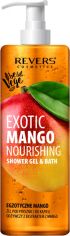 Акція на Живильний гель для душу та ванни Revers Cosmetics Exotic Mango Nourishing Shower&Bath Gel Манго 400 мл від Rozetka