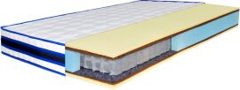 Акція на Ортопедичний матрац Highfoam Blumarine Laguna 90x200 см від Rozetka