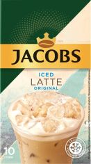 Акція на Напій кавовий Jacobs Iced Latte Original 21.5 г х 10 шт. від Rozetka
