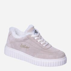 Акція на Жіночі зимові кеди низькі Lee Cooper LCJ-24-01-2972LA 37 (4UK) 24 см Бежеві від Rozetka