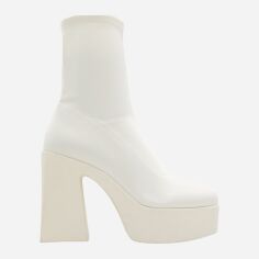 Акція на Жіночі ботильйони ALDO 13618315-121 37 (6.5US) 23.4 см Біле від Rozetka