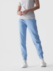 Акція на Спортивні штани на флісі жіночі 4F Trousers Cas F0946 4FWMM00TTROF0946-32S M Сині від Rozetka