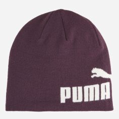 Акція на Шапка Puma Ess Cuffless Beanie 02563606 One Size Фіолетова від Rozetka