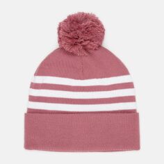 Акція на Шапка жіноча Adidas Pompom IX3572 OSFY 54 Малинова від Rozetka