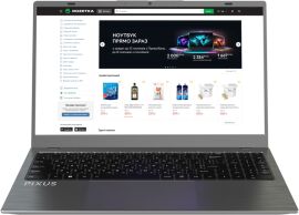 Акція на Ноутбук Pixus Bit 8/256GB Graphite від Rozetka