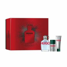 Акція на Парфумований набір Hugo Boss Hugo Man чоловічий (туалетна вода, 125 мл + дезодорант-стік, 75 мл + гель для душу, 50 мл) від Eva