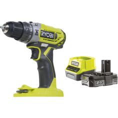 Акція на Шуруповерт-дрель ударный аккумуляторный Ryobi ONE+HP R18PD2-120B 18В 1х2А·ч (5133006321) від MOYO