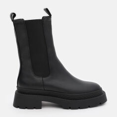 Акція на Жіночі челсі високі Ashoes челсі/21181 39 25 см Чорні від Rozetka