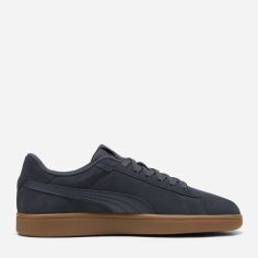 Акція на Жіночі кеди низькі Puma Smash 3.0 39098416 38.5 (5.5UK) 24.5 см Strong Gray-Puma Black-Gum від Rozetka