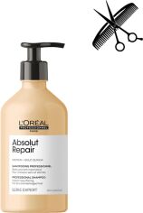 Акція на Професійний шампунь L'Oreal Professionnel Paris Serie Expert Absolute Repair для інтенсивного відновлення пошкодженого волосся 500 мл від Rozetka