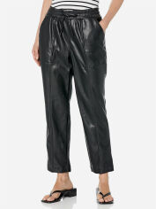 Акція на Штани зі штучної шкіри жіночі Calvin Klein 780885512 L Чорні від Rozetka