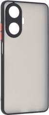 Акція на Панель ArmorStandart Frosted Matte для Realme C55 Black від Rozetka