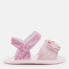 Акція на Дитячі пінетки-босоніжки для дівчинки Chicco 01067027000000-100 15 Рожеві від Rozetka