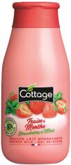 Акція на Молочко для душу Cottage Delicious Strawberry&Mint 50 мл від Rozetka