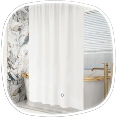 Акція на Дзеркало AQUA RODOS Callisto 80x70 см з LED-підсвічуванням від Rozetka