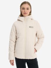 Акція на Куртка демісезонна з капюшоном жіноча Kappa Women's jacket 131099-60 46-48 Пісочна від Rozetka