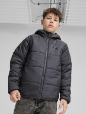 Акція на Дитяча демісезонна стьобана куртка для хлопчика Puma Reversible Puffer Jacket B 68283369 104-110 см Galactic Gray від Rozetka
