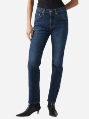 Акція на Джинси Slim Fit жіночі Levi`s 12501-0554 27-30 Темно-сині від Rozetka