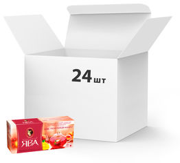 Акція на Упаковка чая каркаде пакетированного Принцесса Ява Микс клубника-манго 24 шт по 25 пакетиков (4823096806419) від Rozetka UA