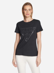 Акція на Футболка бавовняна жіноча Guess V2YI07-K8HM0-G7FQ M Сіра від Rozetka