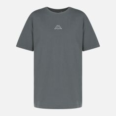 Акція на Футболка бавовняна чоловіча Kappa Men's T-shirt 130152-G4 52-54 Болотна від Rozetka