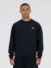 Акція на Світшот на флісі чоловічий New Balance Sport Essentials Fleece MT41510BK XXL Чорний від Rozetka