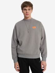 Акція на Світшот оверсайз чоловічий Fila Men's jumper 129492-91 56-58 Сірий від Rozetka