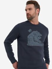 Акція на Світшот чоловічий Outventure Men's jumper 129780-Z4 56-58 Темно-синій від Rozetka