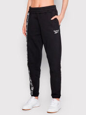 Акція на Спортивні штани жіночі Reebok Tape Pack Pant HB2261 S Чорні від Rozetka