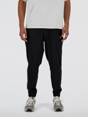 Акція на Спортивні штани чоловічі New Balance Nb Stetch Woven MP41011BK 2XL Чорні від Rozetka