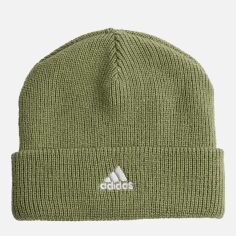 Акція на Дитяча демісезонна шапка-біні Adidas Lk Beanie IY7844 54-60 см Зелена від Rozetka