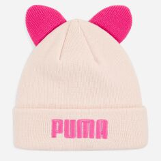 Акція на Дитяча демісезонна шапка Puma Animal Beanie 2555002 49-52 Island Pink від Rozetka