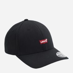 Акція на Кепка чоловіча Levi's 235403-6-59 One Size Чорна від Rozetka