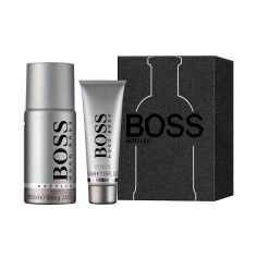 Акція на Парфумований набір чоловічий Hugo Boss Boss Bottled (дезодорант-спрей, 150 мл + гель для душу, 50 мл) від Eva