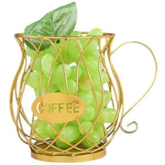 Акція на Ваза для фруктов Lacy Mug Gold Viva B090059 від Podushka