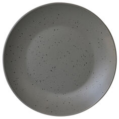 Акція на Тарелка обеденная керамическая 26.5 см Sandy Grey Limited Edition ZH-7016-1 від Podushka