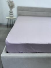 Акція на Простирадло на резинці Ecotton 90x200 Iris сатин від Rozetka