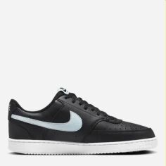 Акція на Чоловічі кеди низькі Nike Court Vision Lo Nn DH2987-006 40 (7USA) 25 см Чорні від Rozetka