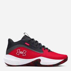 Акція на Чоловічі кросівки для баскетболу Under Armour Lockdown 7 3028512-600 45.5 (11.5US) 29.5 см Червоні від Rozetka