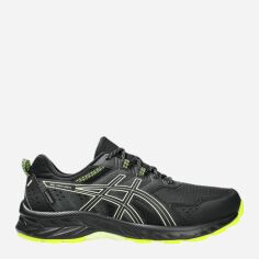 Акція на Чоловічі кросівки для бігу ASICS Gel-Venture 1011B705-003 40.5 (7.5US) 25.5 см Чорний/Світло-зелений від Rozetka