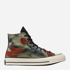 Акція на Чоловічі кеди високі Converse Chuck 70 Hi 171450C 42 (8.5US) 27 см Камуфляжні від Rozetka